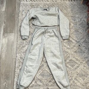 ASOS Cropped sweat set